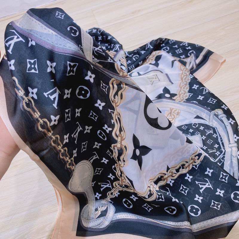 LV silk scarf 90-180cm E04 (9)